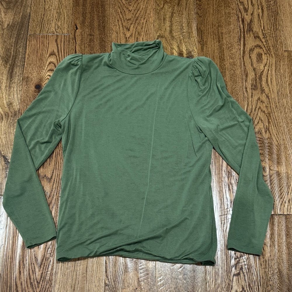 J Crew Form Knit Long Sleeve Turtleneck Sz M